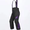 FXR Clutch Youth Snowmobile Pants Black/Purple -FXR SHOP 4779571