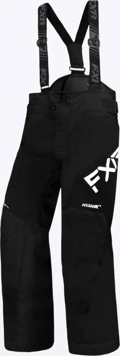 FXR 2023 Clutch Child Snowmobile Pant Black/White