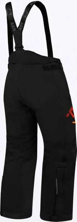 FXR 2023 Clutch Child Snowmobile Pant Black/Inferno -FXR SHOP 4779580 2
