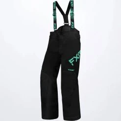 FXR 2023 Clutch Youth Snowmobile Pant Black/Mint