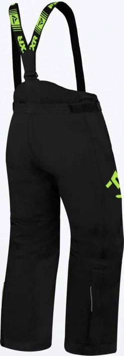 FXR 2023 Clutch Child Snowmobile Pant Black/Lime -FXR SHOP 4779588 2