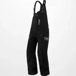FXR 2023 Excursion Ice Pro Snowmobile Bib Child Snowmobile Pant Black Ops