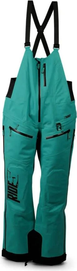509 Stoke ZI Snowmobile Womens Bib Emerald