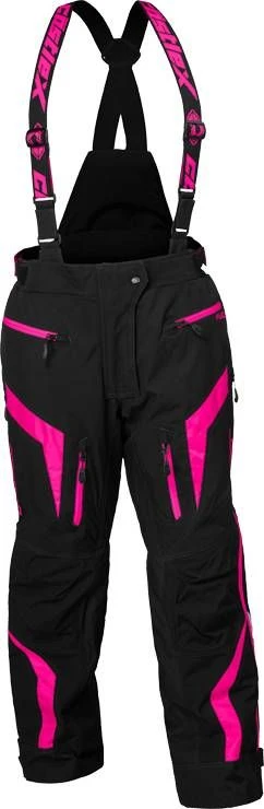 Castle X Fuel G8 Womens Snowmobile Pant Black/Pink Glo
