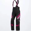 FXR 2022 Team FX Womens Snowmobile Pants Black/Fuchsia -FXR SHOP 4782193