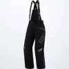 FXR Edge Womens Snowmobile Pant Black/Muted Grape -FXR SHOP 4782198