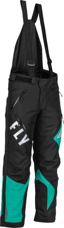 Fly Racing Womens SNX Pro Snowmobile Pants Black/Mint