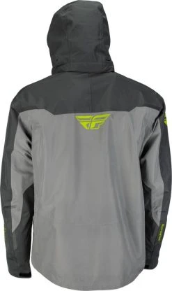 Alternative view of Fly Racing Incline Snowmobile Jacket Black/Grey/Hi-Vis