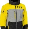 Fly Racing Carbon Snowmobile Jacket Yellow/Grey -FXR SHOP 4789661
