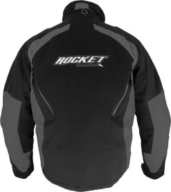 Rocket Snow Gear Flame Snowmobile Jacket Black/Gray -FXR SHOP 4791072 2
