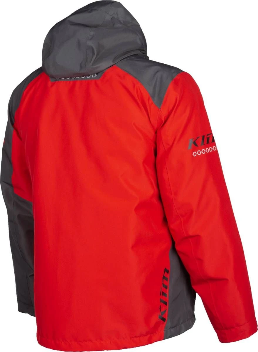 Klim Kompound Snowmobile Jacket High Risk Red/Asphalt 4 Klim Kompound Snowmobile Jacket High Risk Red/Asphalt - Image 2