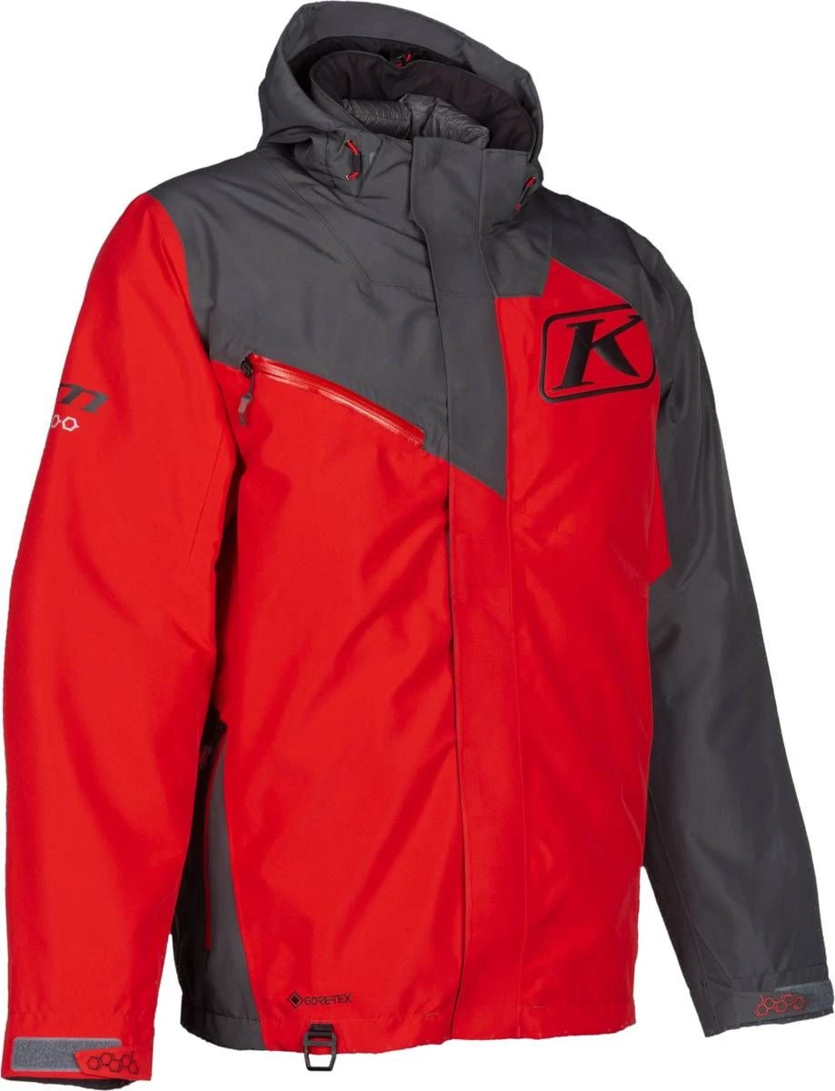 Klim Kompound Snowmobile Jacket High Risk Red/Asphalt 7 Klim Kompound Snowmobile Jacket High Risk Red/Asphalt - Image 5