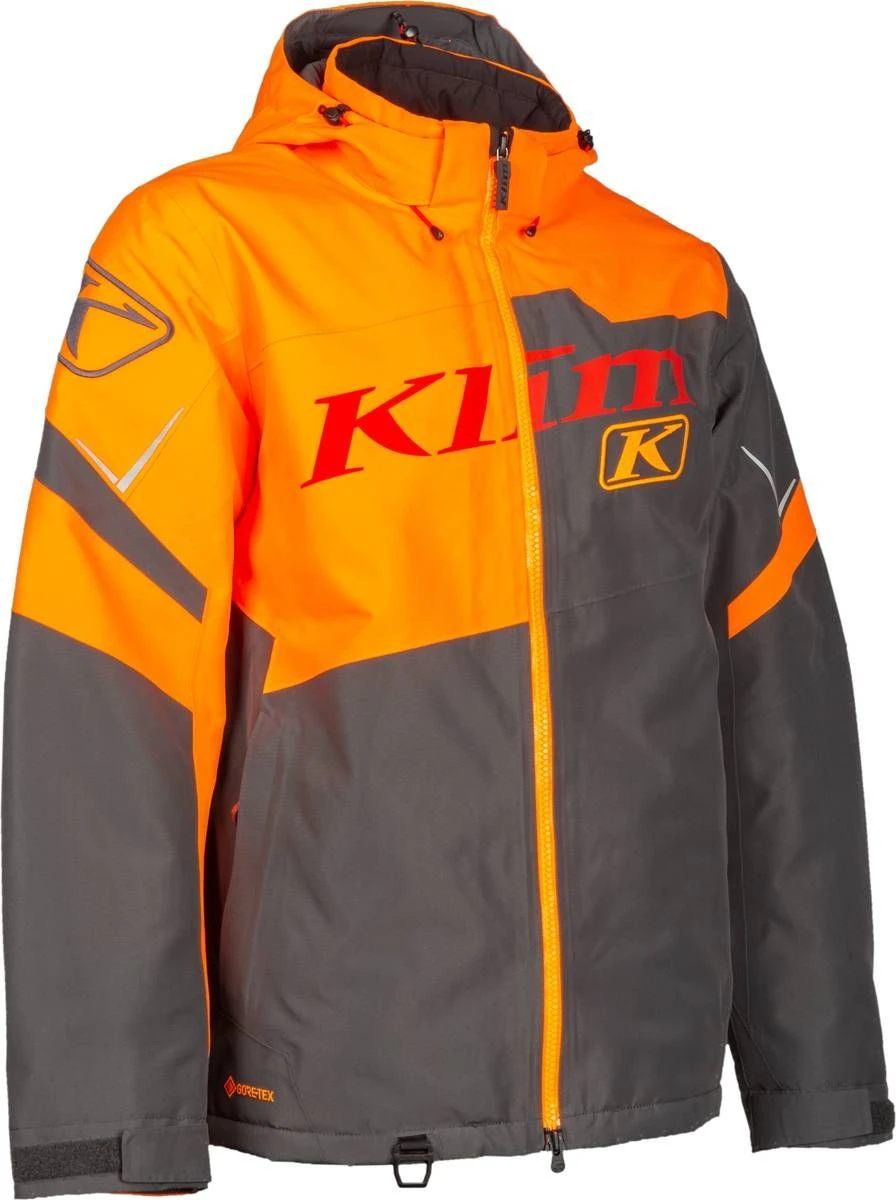 Klim Instinct Snowmobile Jacket Strike Orange/Asphalt 7 Klim Instinct Snowmobile Jacket Strike Orange/Asphalt - Image 5