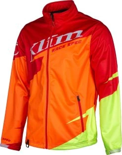 Klim Race Spec Snowmobile Jacket High Risk Red/Hi-Vis