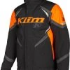 Klim Keweenaw Snowmobile Jacket Black/Strike Orange