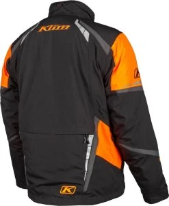 Alternative view of Klim Keweenaw Snowmobile Jacket Black/Strike Orange