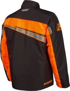 Klim Kaos Snowmobile Jacket Black/Strike Orange -FXR SHOP 4791814 2