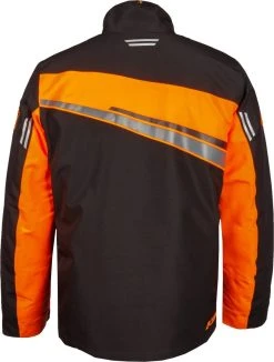 Klim Kaos Snowmobile Jacket Black/Strike Orange -FXR SHOP 4791814 4