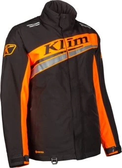 Klim Kaos Snowmobile Jacket Black/Strike Orange -FXR SHOP 4791814 5