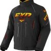 FXR 2022 Adrenaline Snowmobile Jacket Black/Inferno