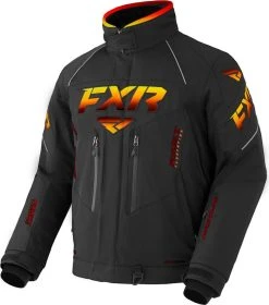 FXR 2022 Adrenaline Snowmobile Jacket Black/Inferno