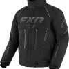 FXR Adrenaline Snowmobile Jacket Black/Grey Fade
