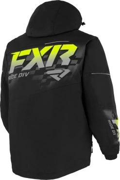 FXR 2023 Fuel Snowmobile Jacket Black/HiVis -FXR SHOP 4795691 2