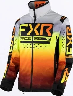 FXR 2023 Cold Cross RR Snowmobile Jacket White Lightning/Black