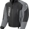 Rocket Snow Gear Storm XC Youth Snowmobile Jacket Black/Gray -FXR SHOP 4800042