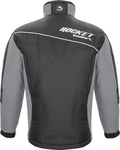 Rocket Snow Gear Storm XC Youth Snowmobile Jacket Black/Gray -FXR SHOP 4800042 2