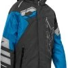 Castle X Code Youth Snowmobile Jacket Silver/Red -FXR SHOP 4801127