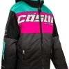 Castle X Strike Youth Snowmobile Jacket Pink Glo/Black/Mint 2 Castle X Strike Youth Snowmobile Jacket Pink Glo/Black/Mint -FXR SHOP 4801132