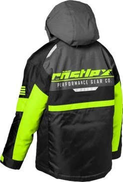 Castle X Strike G4 Youth Snowmobile Jacket Hi-Vis/Charcoal/Black 5 Castle X Strike G4 Youth Snowmobile Jacket Hi-Vis/Charcoal/Black -FXR SHOP 4801165 2