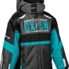 Castle X Strike G4 Toddler Snowmobile Jacket Turquoise/Charcoal/Black