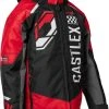 Castle X Strike G5 Snowmobile Youth Jacket Red/Black/Silver -FXR SHOP 4801177