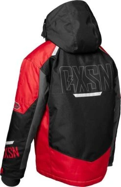 Castle X Strike G5 Snowmobile Youth Jacket Red/Black/Silver -FXR SHOP 4801177 2