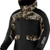 FXR 2022 Excursion Youth Snowmobile Jacket Black/Army Camo -FXR SHOP 4801501