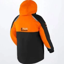 FXR 2022 Excursion Youth Snowmobile Jacket Black/Orange -FXR SHOP 4801507 2