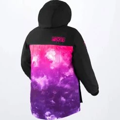 Alternative view of FXR 2022 Kicker Child Snowmobile Jacket Purple-Pink Ink/Black