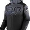 FXR 2023 Helium Youth Snowmobile Jacket Black Ops -FXR SHOP 4801659
