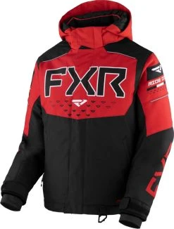 FXR 2023 Helium Child Snowmobile Jacket Black/Red