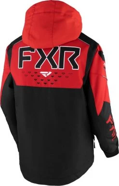 FXR 2023 Helium Youth Snowmobile Jacket Black/Red -FXR SHOP 4801667 2