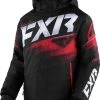 FXR 2023 Boost Child Snowmobile Jacket Black/Red -FXR SHOP 4801672