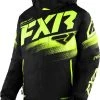 FXR 2023 Boost Child Snowmobile Jacket Black/HiVis -FXR SHOP 4801680
