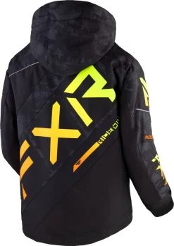 FXR 2023 CX Child Snowmobile Jacket Black Camo/Inferno -FXR SHOP 4801688 2