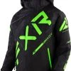 FXR 2023 CX Child Snowmobile Jacket Black Camo/Lime -FXR SHOP 4801690