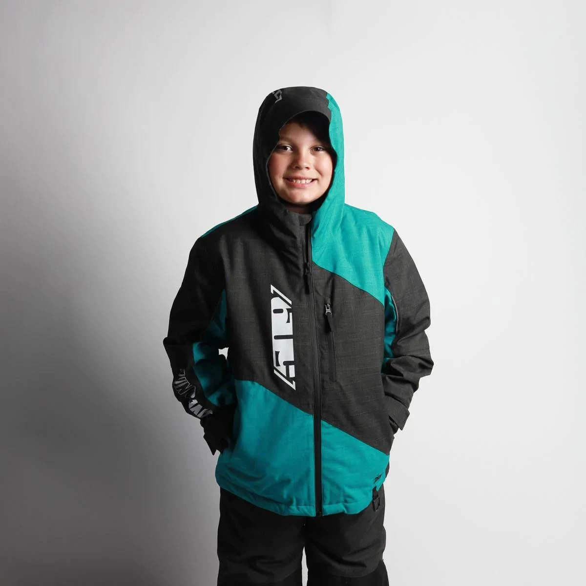 509 Rocco Youth Snowmobile Jacket Emerald 6 509 Rocco Youth Snowmobile Jacket Emerald - Image 4