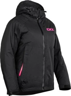 CKX Element 2023 Womens Snowmobile Jacket Black -FXR SHOP 4806009 3