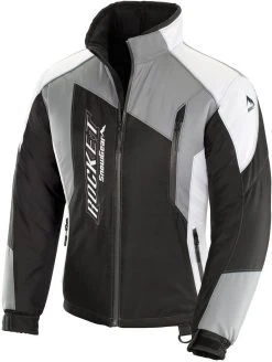 Rocket Snow Gear Storm XC Womens Snowmobile Jacket Black/Gray