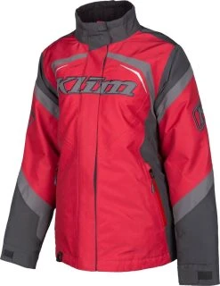 Klim Spark Womens Snowmobile Jacket Asphalt/Chili Pepper